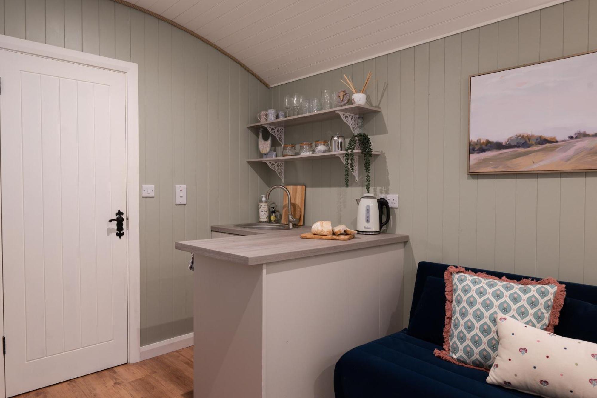 Barfield Shepherds Hut Magherafelt Exteriér fotografie
